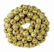 Product Image. Title Iced Green Apple Wreath 24