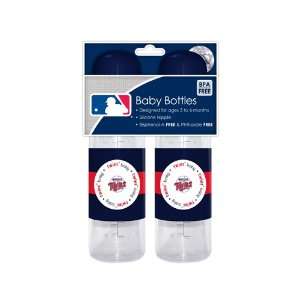  MLB Minnesota Twins Baby Bottles (2 Pack) Sports 