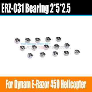 ERZ 031 Original Dynam E razor 450 Part Bearing 2*5*2.5  
