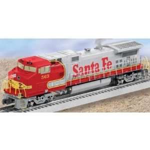  Lionel O Gauge Dash 8 40BW Unpowered   Santa Fe Toys 