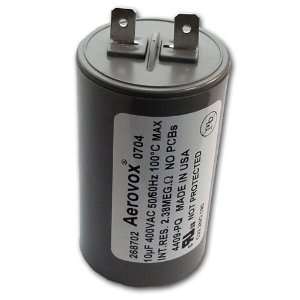   ) 400v minimum round dry film capacitor with blades (10uf 400v RDB