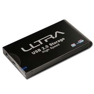  ULTRA PRODUCTS ULT40120 2.5 HDD Enc USB 2.0 Black 