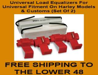 Universal Load Equalizers For Universal Fitment On Harley Models 