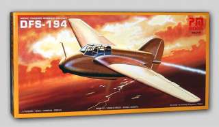 pm model kit 215 dfs 194 rocket research aircraft 1 72 scale kit of 