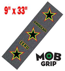 MOB GRIP Rasta Reggae AMERICAN ZERO Graphic Grip Tape  