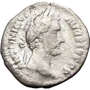  ANTONINUS PIUS 147AD Ancient Authentic Silver Roman Coin 