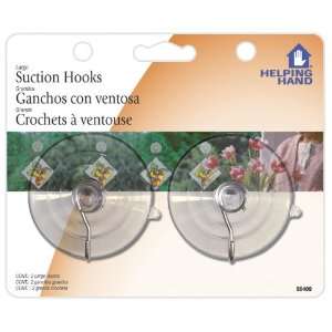  Helping Hands 50409 2 Count Large Suction Hooks (3 pack 