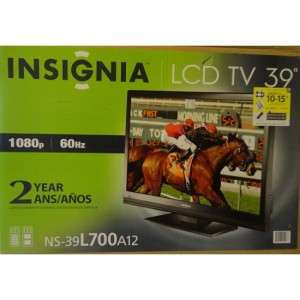 Insignia NS 39L700A12 39 Class LCD 1080p 60Hz HDTV BBL  