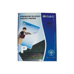  G&G 8 x 11 Glossy Photo Paper (Water Resistant)   20 