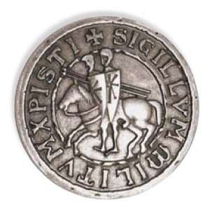   in White 925 Silver, form Knight, line I Templari, weight 10 grams