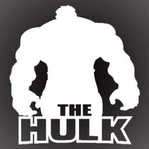  HULK DECAL STICKER 6X5 Automotive