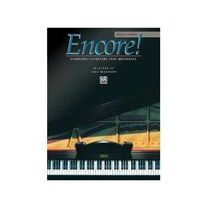  Encore   Piano   Book 3   Late Intemediate/Early Advanced 