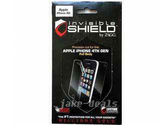 Zagg Invisible Shield Full Body for Apple iPhone 4 4G  