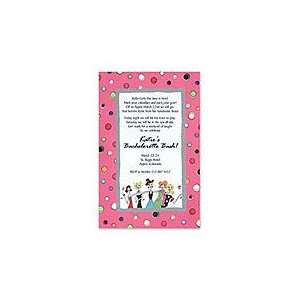  Pink Party Informal Party Invitations Health & Personal 