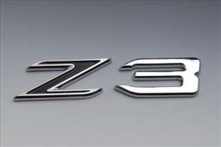 BMW Trunk Rear Emblem Badge Letters Z3 black uss  
