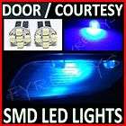 BLUE T10 LED SIDE DOOR STEP COURTESY LIGHTS #Z2 (Fits BMW)