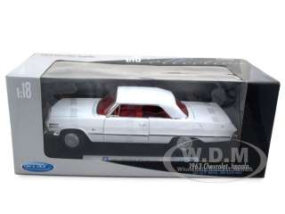   diecast car model of 1963 Chevrolet Impala Z11 die cast car by Welly