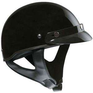  Vega XTS Solid Helmet   Large/Black Automotive