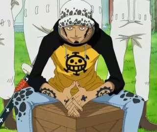 3pc One Piece Law Whole Costume Hat T shirt Heart Pirate Bepo Plush 