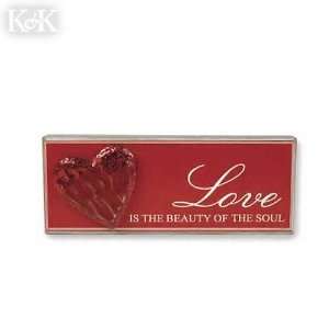  Valentines Decor  Gifts 60007B Love Brick With Heart 