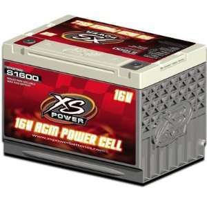 XS Power S1600 Lightweight 16 Volt AGM Racing Battery 