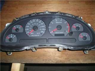 99   04 MUSTANG 120 MPH V6 INSTRUMENT CLUSTER  