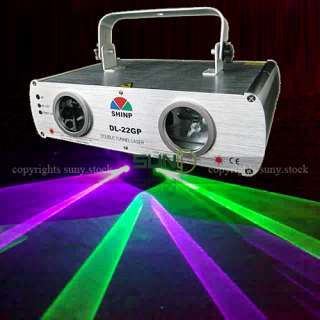 NEW SHINP® 145mw 2 Lens Green Purple GP DMX Laser show Stage Lighting 