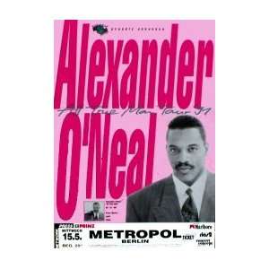  ALEXANDER ONEAL All True Man Tour   Berlin 15th May 1997 