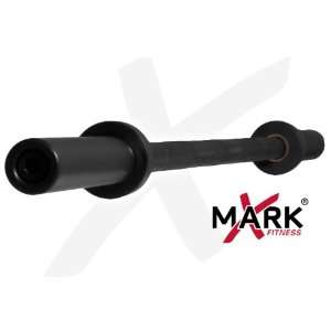  XMark Fitness 7  Feet Black Zinc Olympic Bar (32mm 