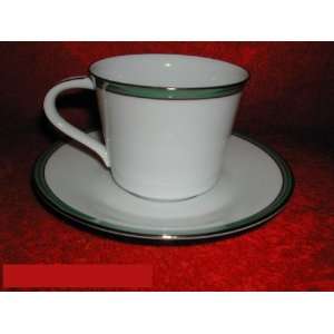    Noritake Royale Mint #6538 Cups & Saucers