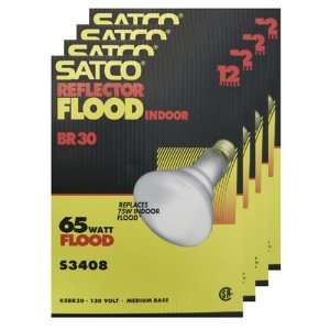  SATCO S3408 65W BR30 Med. Base Indoor Reflector Floodlight 