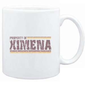  Mug White  Property of Ximena   Vintage  Female Names 