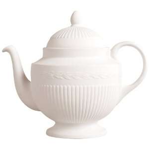  Wedgwood Edme Teapot, White