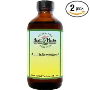 Alternative Health & Herbs Remedies Anti inflammatory, 8 Ounce Bottle 