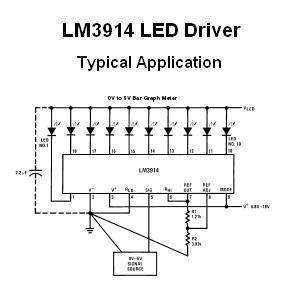 LM3914 LED Display Driver IC Kit #1 (#1450)  