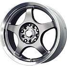 New 14X5.5 4x100/4x114.3 MB Motoring Silver Wheels/Rims