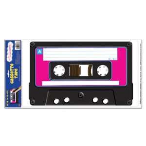  Lets Party By Beistle Company 80s Cassette Peel N Place 