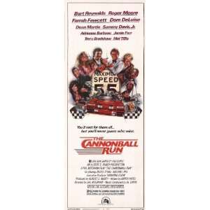  Cannonball Run (1981) 14 x 36 Movie Poster Insert Style A 