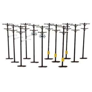  SceneMaster HO Scale Utility Poles Toys & Games