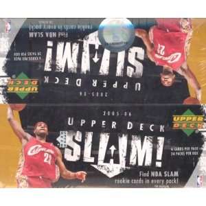  2005/06 Upper Deck Slam Basketball 24 Pack Box Sports 