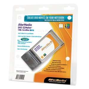  AVermedia OFWEZMCBS DVD EZMaker Firewire CardBus 