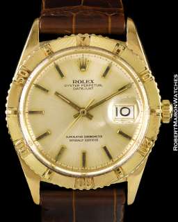 ROLEX VINTAGE DATEJUST THUNDERBIRD 1625 18K 1966  