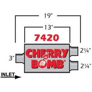  Cherry Bomb 7420 Pro Muffler Automotive