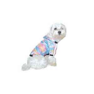   Velcro Strap Army Camo Raincoat for Dogs (Pink, XLarge)