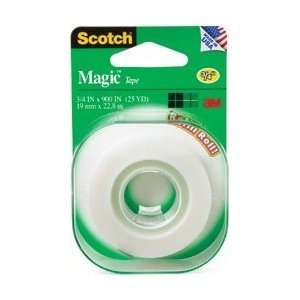   3M Scotch Magic Tape Refill .75X900; 3 Items/Order