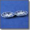 16mm Blue Spotted Bowls Dolls house miniature(4050)  