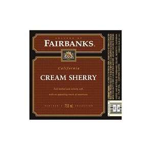  Gallo Fairbanks Cream Sherry 750ML Grocery & Gourmet Food