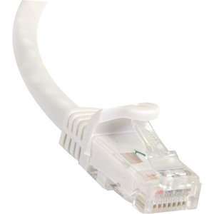  StarTech 75 ft White Snagless Cat6 UTP Patch Cable. 75FT 