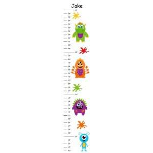  Monster Bash Personalized Canvas Growth Chart Everything 