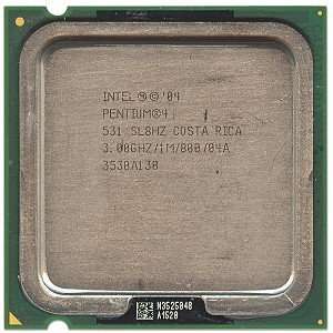    Intel Pentium 4 531 3GHz 800MHz 1MB Socket 775 CPU Electronics